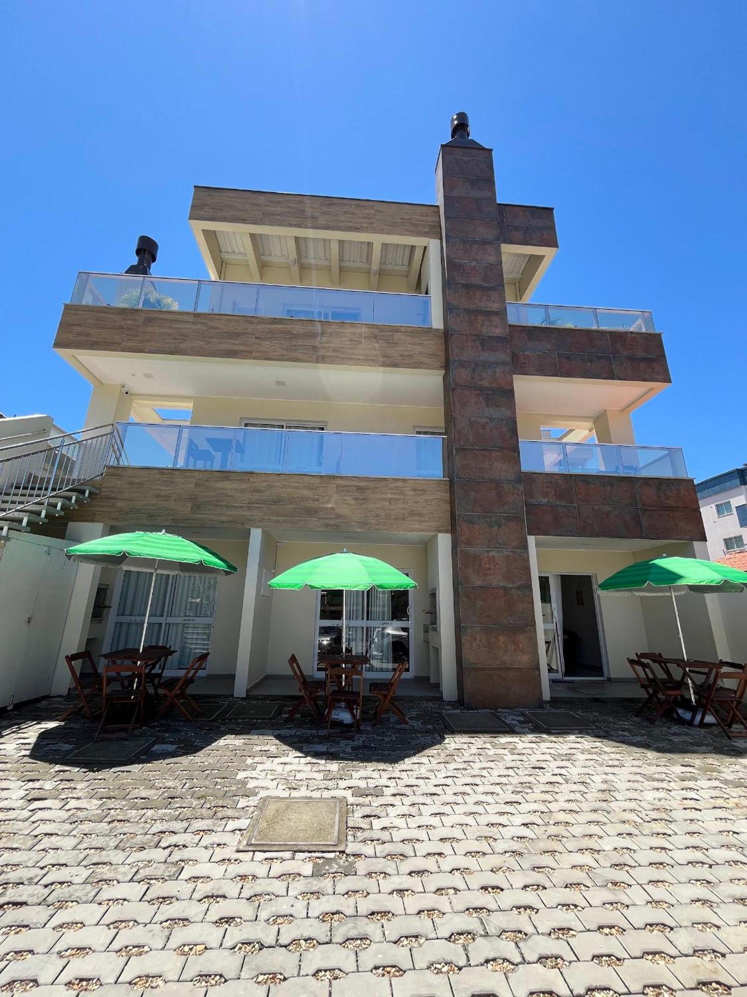 ボンビーニャスAmbar Beachアパートメント エクステリア 写真